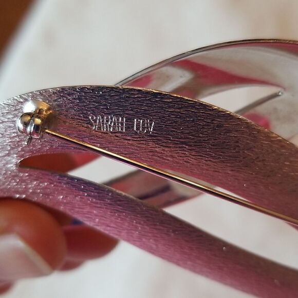 Sarah Conventry brooches silver tone - Picture 4 of 8